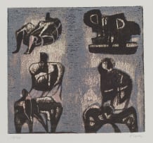 Henry Moore; Ideas for Metal Sculpture I