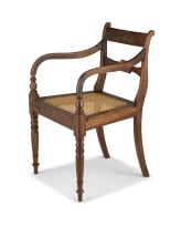 A Cape stinkwood armchair, 19th century