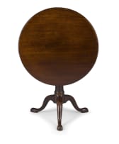 A George III mahogany tilt-top tripod table