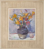 Herbert Coetzee; Flowers in a Vase