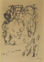 Irma Stern; From the Visions Portfolio (Three Figures and a Child)
