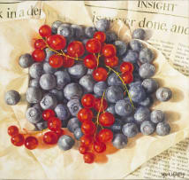 Mark Midgley; Blueberries and Red Currants