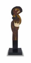 Cecil Skotnes; Carved Figural Totem