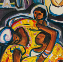 Irma Stern; African Woman with Children