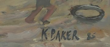 Kenneth Baker; Bo-Kaap Street Building and Figures
