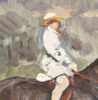 Frans Oerder; Figures on Horseback, Elands River Valley