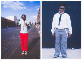 Nontsikelelo Veleko; Kepi in Bree Street and Nono, from ‘Beauty is in the eye of the Beholder’ series, two