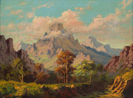 Titta Fasciotti; Mountains near Stellenbosch