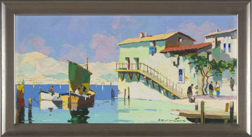 Cecil Rochfort D'Oyly-John; Rapallo, near Portofino, Italian Riviera