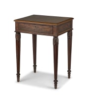 A William IV mahogany work table