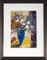 Philip Badenhorst; Flowers in a Blue Vase