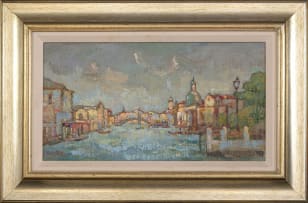 Gregoire Boonzaier; The Grand Canal, Venice