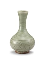 A Chinese celadon-glazed stoneware vase