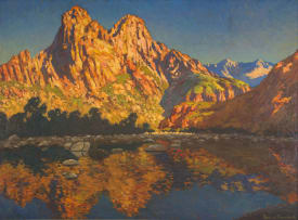 Edward Roworth; Mountain Reflections