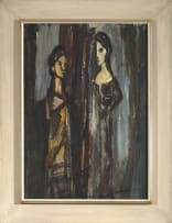 Pranas Domsaitis; Two Female Figures
