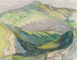 Leonora Everard-Haden; Mountain Landscape