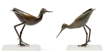 Robin Lewis; Pair of Godwits, two