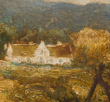 Edward Roworth; Landscape with Cape Dutch Homestead