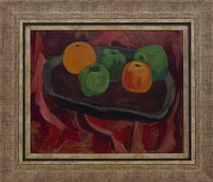 Maggie Laubser; Dish of Fruit
