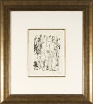 Irma Stern; From the Visionen (Visions) Portfolio: Standing Figures