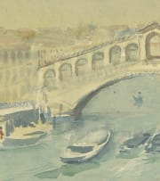 Terence McCaw; The Rialto Bridge, Venice