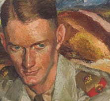 Eric Byrd; Portrait of a Lieutenant in the Union Defence Force (South Africa), World War II