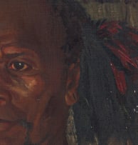 Marie Irwin; Portrait of a Zulu Man