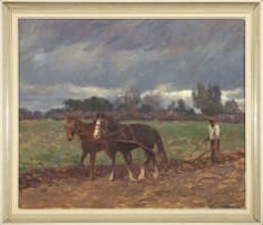 Edward Roworth; Ploughing the Field