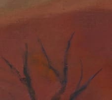 Maud Sumner; Red Dunes with Two Trees