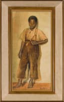 Frans Oerder; Portrait of a Native Boy