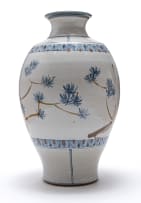 David Schlapobersky and Felicity Potter; Large Blue and White Vase