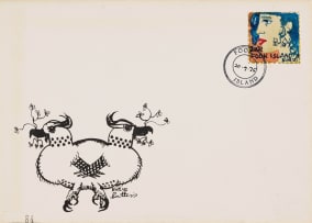 Walter Battiss; Fook Envelope and Stamp