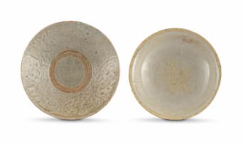 A Chinese celadon bowl, Song, 960 - 1127