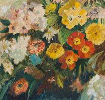 Jan Dingemans; Vase of Mixed Flowers