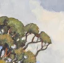 Conrad Theys; Bluegum Trees, Swartland