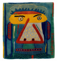 Norman Catherine; Head (Yellow and Red)