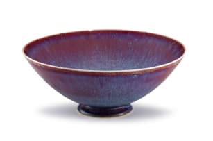 A Swedish Gustavsberg flambé-glazed stoneware bowl, Sven Wejsfelt (1930-2009), 1992