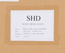 Susan Helm Davies; Still Life with Turnips