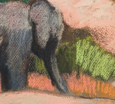 Nichola Alice Leigh; Kruger Elephants and Rocks