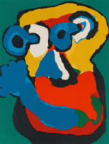 Karel Appel; Abstract Head 4