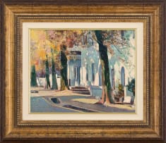 Errol Boyley; Street Scene, Stellenbosch