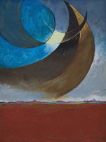 Johannes Meintjes; Abstract Composition with Landscape