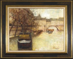 Michel de Gallard; Canal Scene