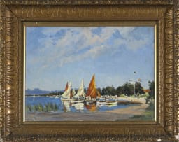George William Pilkington; Sailing Boats