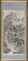A Chinese ink and scroll on paper painting, 20th century