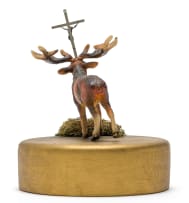 Peter Schütz; Reindeer with Crucifix