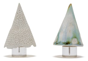 Juliet Armstrong; Porcelain Trees, two