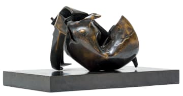 Neels Coetzee; Untitled (Figure and Shield series)