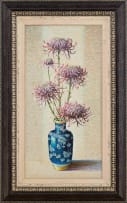 Vladimir Tretchikoff; Chrysanthemums in Chinese Vase