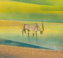 Gordon Vorster; Antelope in Landscape